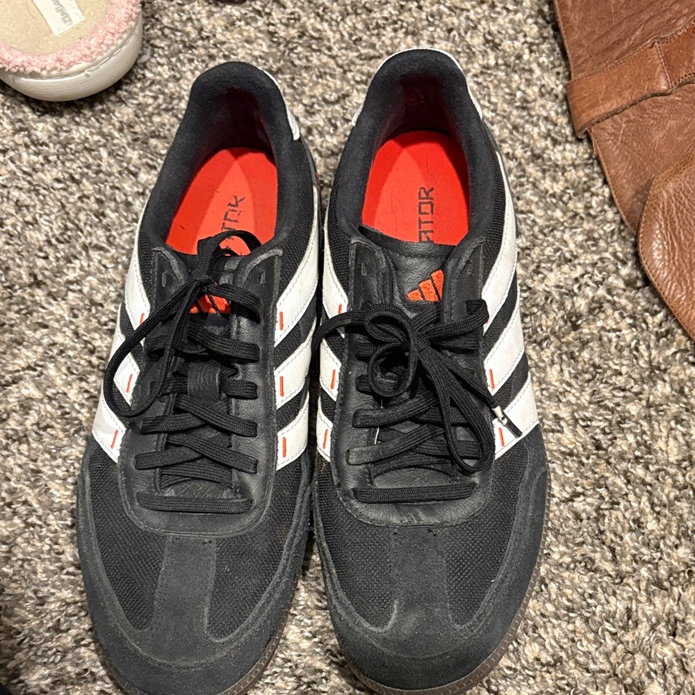 Adidas Black and White Men's Sneakers